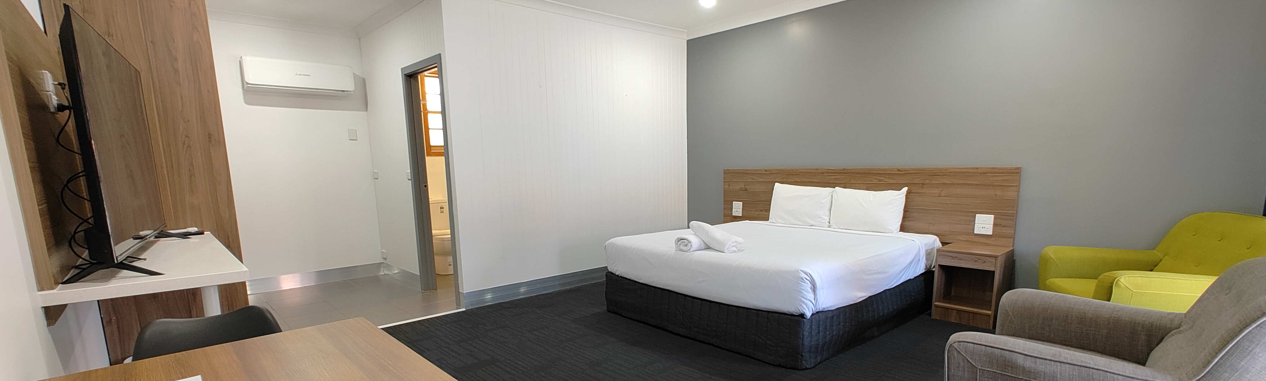 All of our rooms are well appointed, comfortable and have a high level of cleanliness.